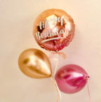 1 Folienballon, 2 Rundballons inkl. Ballongas - Gesamt: 11,50 € inkl. Mwst.