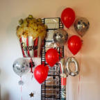 Mottoballons, Folien- und Latexballons, 1x Tischdeko - Gesamt hier: 49,00 € inkl. Mwst.